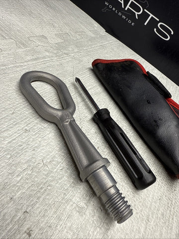 08-13 BMW E46 E90 E92 E93 M3 Emergency Trunk Tool Tools Kit Set + Pouch OEM