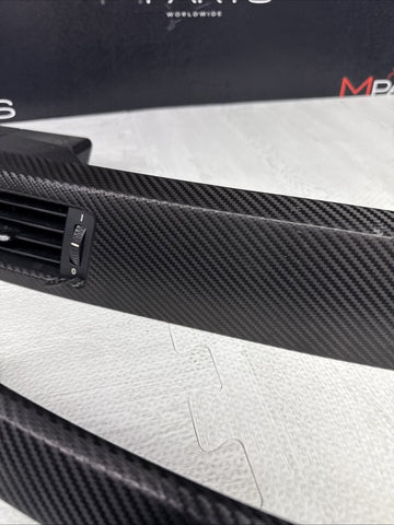 08-13 BMW E92 E93 M3 Interior Trim Set Carbon Leather Carbon Fiber Wrapped