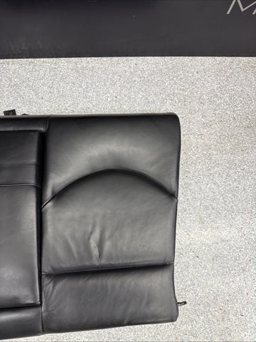 2001-2006 BMW E46 M3 COUPE REAR LEFT SEAT UPPER BACKREST LEATHER CUSHION BLACK