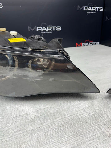 04-07 BMW E63 E64 M6 Front Adaptive Bi-Xenon Headlights OEM Set Pair