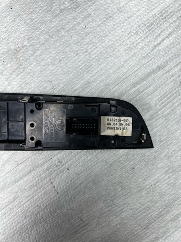 08-10 BMW E92 M3 COUPE LEFT DOOR MASTER POWER WINDOW MIRROR SWITCH 9132162 OEM