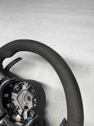 BMW CS Alcantara Steering Wheel Complete 15-20 F80 F82 F30 F32 M3 M4