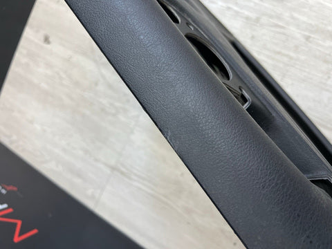 01-06 BMW E46 M3 DRIVER LEFT SIDE DOOR PANEL CARD BLACK OEM