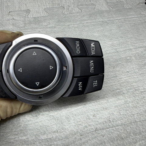 2008-2014 BMW X1 X5 X6 iDrive Media Controller Switch Knob OEM 9285443 01