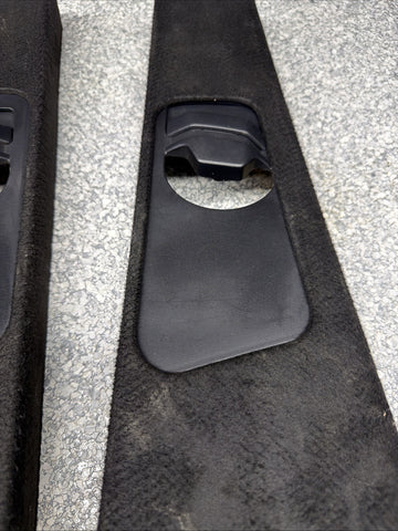 BMW E46 M3 Coupe B Pillars Trims Cover Black 330ci 325ci 328ci