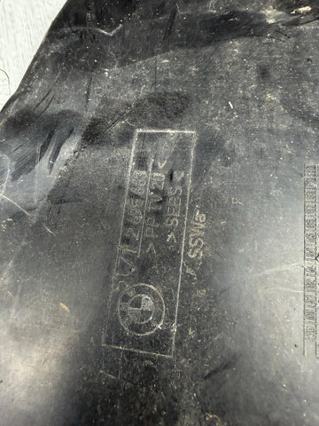 OEM BMW E46 M3 Front Left Splash Shield + Temp Sensors Guard *Cracked