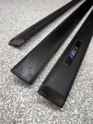 1992-1998 BMW E36 M3 Sedan Black Door Mouldings Trims OEM