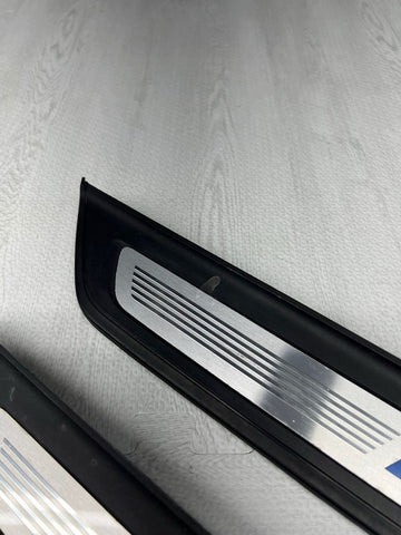 18-23 OEM BMW F90 M5 Door Sills Illuminated Covers Trims Scuff Plates SET