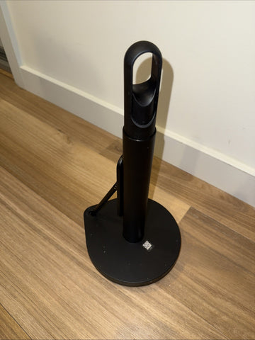 Simple Human Paper Towel Holder with Spray Pump Black Stainless Steel