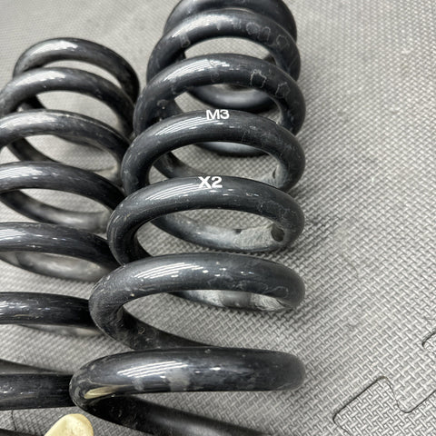 2008-2013 BMW E90 E92 E93 M3 Rear Suspension Coils Springs OEM X2