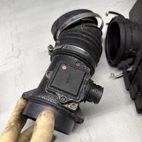 98-01 BMW Z3M S52 3.2L Air Intake Cleaner Box Resonator Filter Used OEM