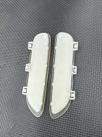 Front Bumper Clear Side Marker Reflectors 01-06 BMW E46 M3 Pair