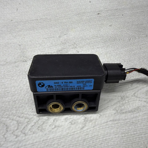 01-06 BMW E46 Z3 M3 Yaw Rate Speed Sensor DSC ABS Blue Label OEM 6754289