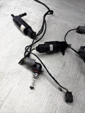 BMW E46 M3 OEM (2001-2006) FRONT BUMPER WIRES WIRING HARNESS PLUGS CONNECTORS