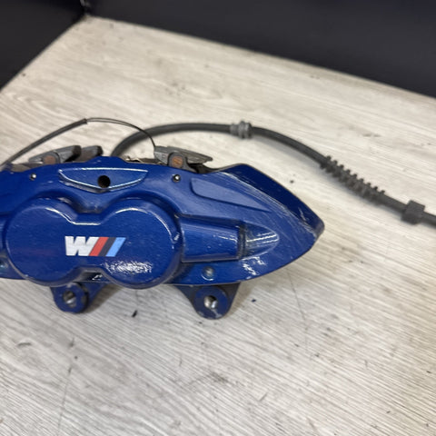 BMW 15-20 F87 M2 F30 F31 F80 F82 F83 M3 M4 Front Left Driver Brake Caliper Blue