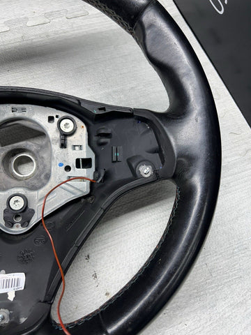 OEM Genuine BMW 08-13 E90 E92 E93 M3 Leather Steering Wheel Manual