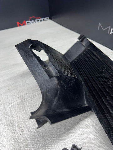 BMW E36 / M3 Black Kick Panels Speaker Covers Dead Pedal Sedan 1960993 8144030