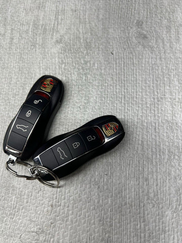 (2) Key Fob Fobs Porsche Cayenne Cayman Macan (KR55WK50138) OEM