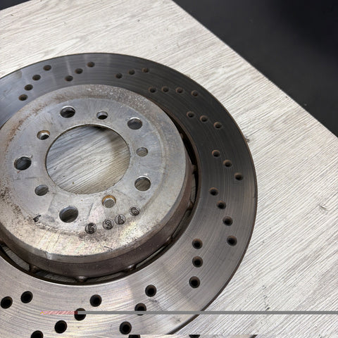 Genuine BMW Z4 M E46 E85 E86 Front Brake Discs Ventilated Pair 2282445 2282446