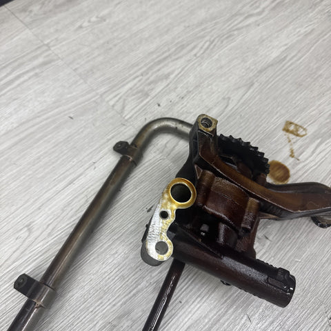 01-06 BMW E46 M3 S54 Engine Oil Pump + Pick Up Tubes