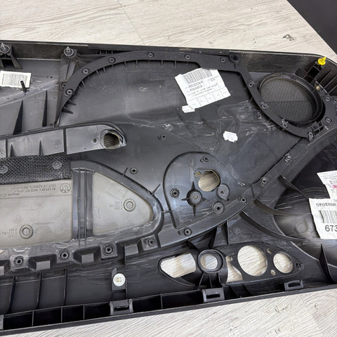 01-06 BMW E46 M3 DRIVER LEFT SIDE DOOR PANEL CARD BLACK OEM