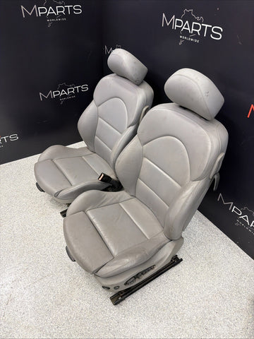 01-06 BMW E46 M3 Coupe Interior Front Not Heated Seats Dove Gray