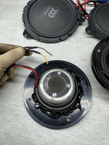 01-06 BMW E46 M3 Upgraded Speakers Morel Virtus Nano Hybrid Woofer Convertible