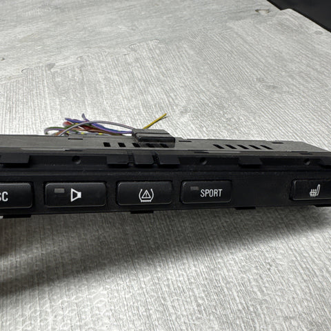 01-06 BMW E46 M3 Coupe Buttons Tray Panel Switches Heated 6925519