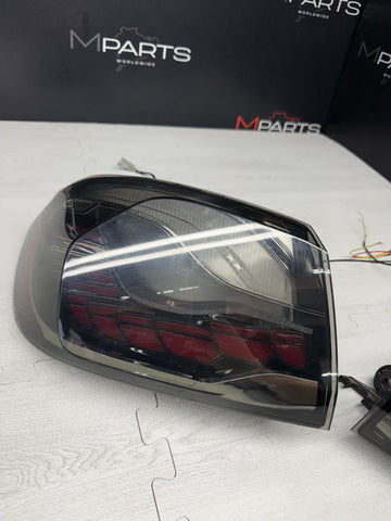 14-17 BMW F32 F82 F83 F33 F36 M4 REAR OUTER SKOKED AFTERMARKET TAIL LIGHTS LAMPS