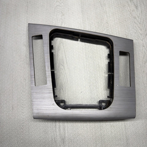 01-06 BMW E46 M3 Convertible Interior Center Shift Shifter Trim Brushed Aluminum