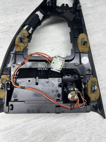 09-13 BMW E90 E92 M3 MANUAL CIC LEATHER CENTER CONSOLE TRIM