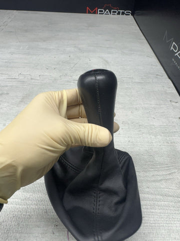 2008-2013 BMW E90 E92 E93 M3 LEATHER SHIFTER shift gear KNOB 6-SPEED ORIGINAL