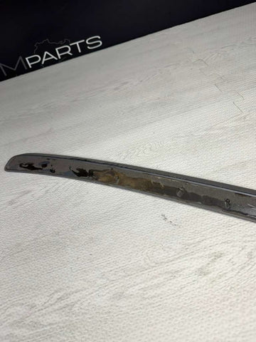 2001-2006 BMW E46 M3 Factory Rear Trunk Spoiler Lip 2695445 Steel Grey