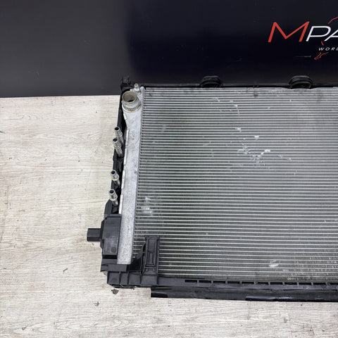 12-18 BMW F06 F10 F12 M5 M6 S63 Main Radiator Intercooler Cooling Assembly OEM