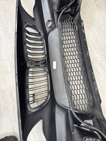 (PICKUP ONLY) 15-18 OEM BMW F87 M2 Non Comp Front Bumper Cover Mineral Grey