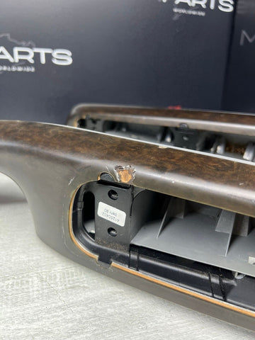 01-06 BMW E46 M3 Convertible Interior Armrests Trim Set Titan Shadow Grey