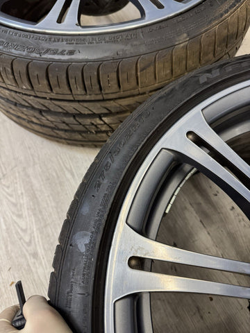 08-13 OEM BMW E90 E92 E93 M3 Wheels Rims Style 220M Silver 19x8.5 19x9.5