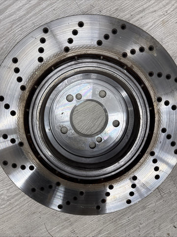 SHW Performance Rear Right Disc Brake Rotor 06-10 BMW E60 E63 E64 M5 M6