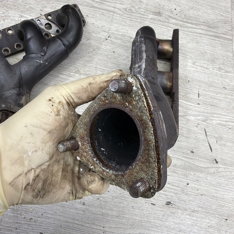 96-99 BMW E36 E39 328 528 M3 Z3 M52 S52 Engine Exhaust Manifold Headers Set OEM