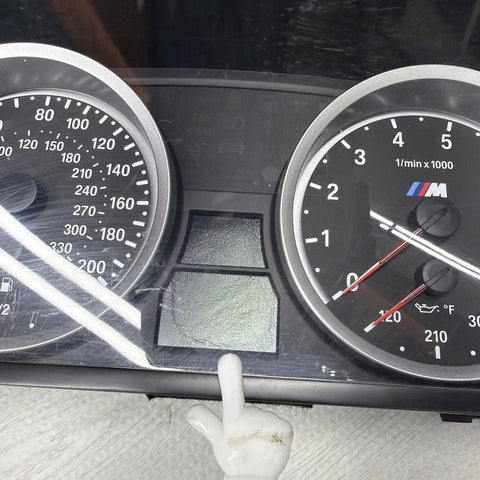 08-13 BMW E90 E92 E93 M3 Cluster Odometer Gauge Assembly OEM *Sundamage*