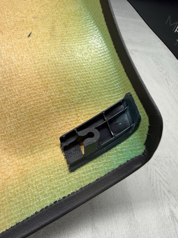 01-06 BMW E46 M3 Convertible Front Left Seat Backrest Cover Black Napa OEM