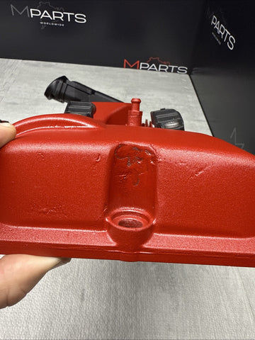 2008-2013 BMW E90 E92 E93 M3 S65 V8 Valve Covers Pair LH RH 7838268 7838267 Red