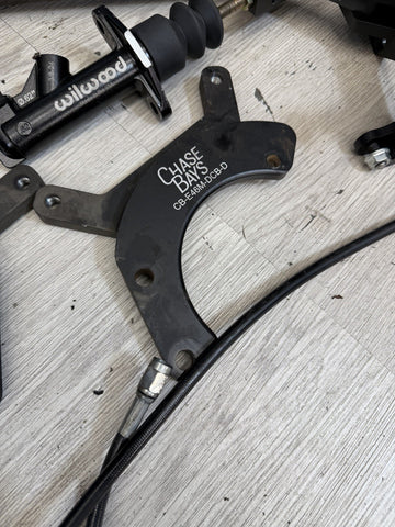 BMW E46 M3 01-06 Chasebay Hydro Hand Brake Assembly Wilwood Caliper Assembly