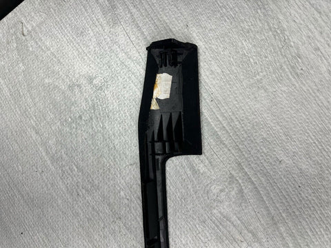 01-06 BMW E46 M3 Alcantara Black Center Dash Dashboard Trims 8196103 Set Of 3