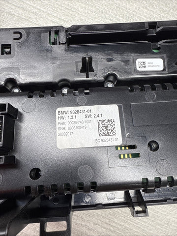 OEM BMW F06 F12 F13 650i M6 AC Heater Control Panel Radio Media Button Switch