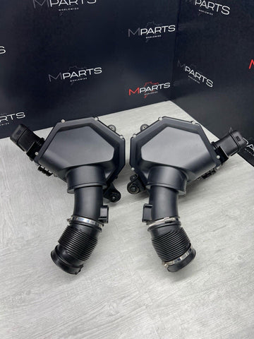 OEM 13-16 BMW F06 F10 F12 F13 M5 M6 S63 Intakes Air Filter Intake Airbox Set