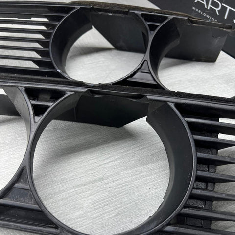 84-92 BMW 318i Left (1 945 885.0) & Right (1 876 094.0) Headlight Grille E30 OEM