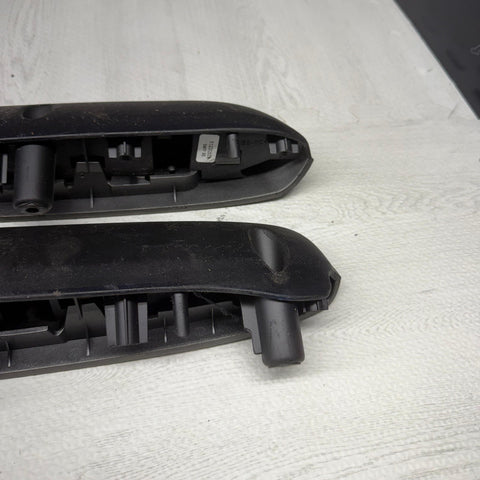 01–06 BMW E46 M3 Coupe Rear Titan-Shadow Interior Trim Set Left+Right Gray OEM