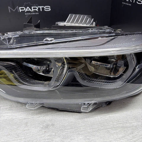 BMW 18-20 F32 F80 M3 M4 Left Side LED Adaptive IKON Headlight OEM *Notes*