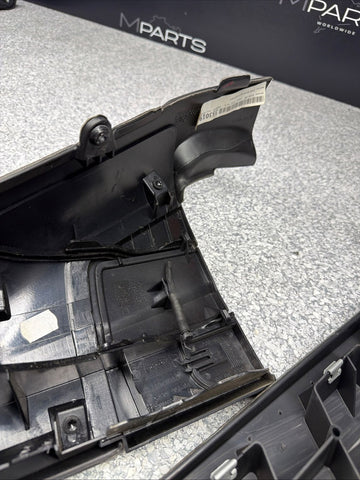 01-06 BMW E46 M3 Convertible Rear Top Lateral Trim Panel Pair Black OEM *notes*